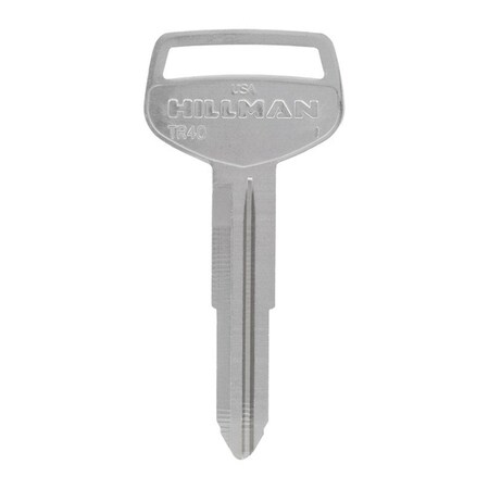 Hillman Automotive Universal Key Blank for Double Sided for Toyota - Case of 10; Silver 5964309